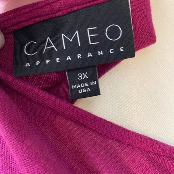 Cameo Flutter Sleeves Blouse - 3XL - Picture 8 of 9